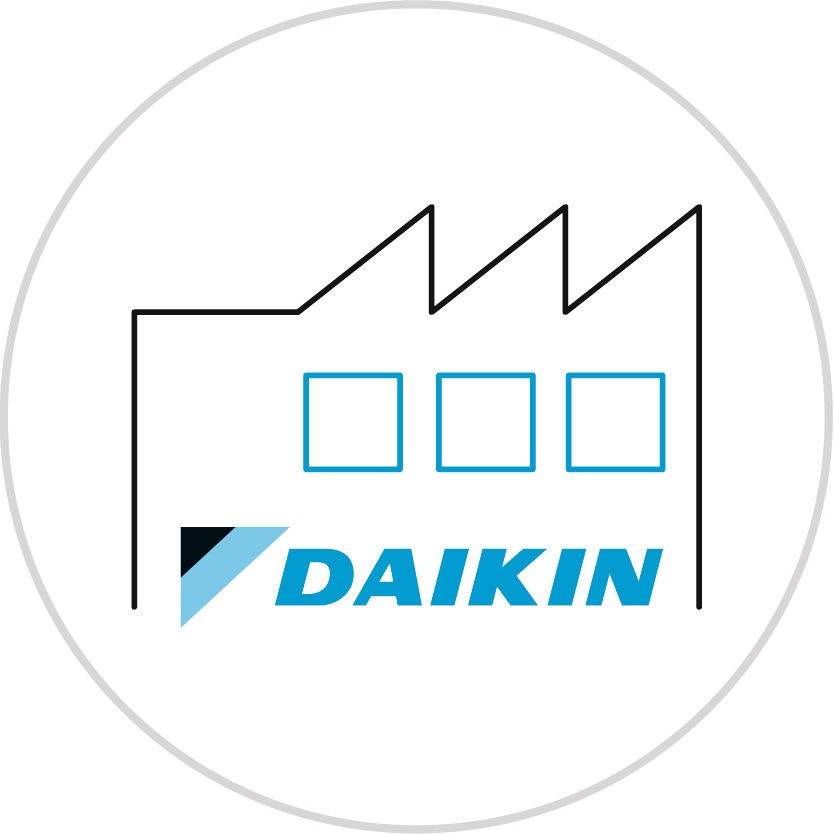 Symbol Daikin Haus