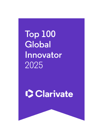 Clarivate Top 100 Global Innovator 2025 logo